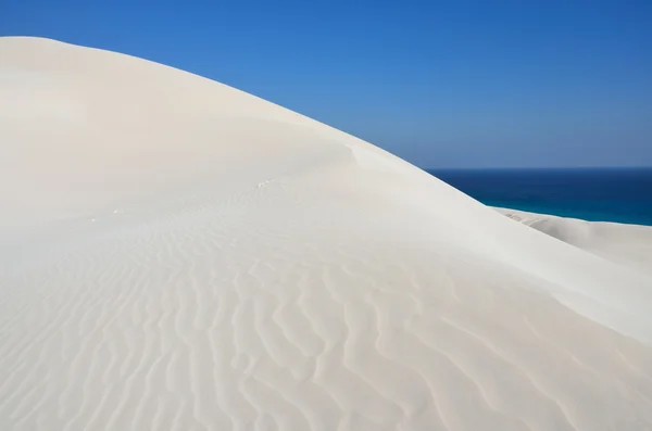 Arher、イエメンのソコトラ島の砂丘 — ストック写真