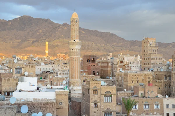 Yemen, Sana'a, old town — Stock Photo, Image