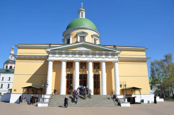 Троицкий собор Свято-Даниловского монастыря в Москве — стоковое фото