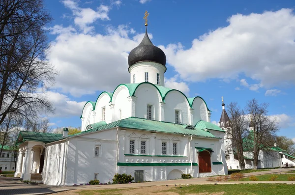 Troitsky cathedral in Aleksandrovskaya Sloboda, Vladimir region, Golden ring of Russia Stock Photo