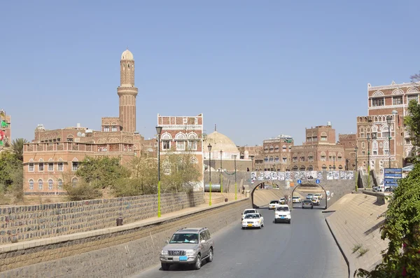 Yemen, Sana'a, old town — Stock Photo, Image