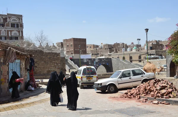 Yemen, Saná, ciudad vieja — Foto de Stock