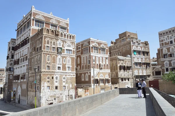 Jemen, Sanaa, gamla stan — Stockfoto