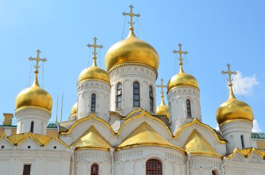 Moskova kremlin blagoveschensky katedral kubbe