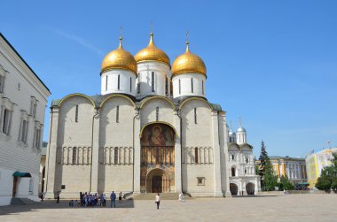 Moscow kremlin, Uspensky Cathedral clipart