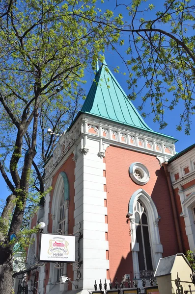 Muzeum centrum teatr o nazwie po a.a.bakhrushin w Moskwie — Zdjęcie stockowe