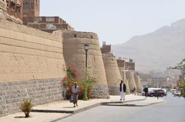 Yemen, sana'a, eski kent surunun