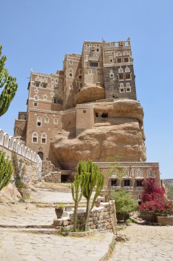 Yemen, sana'a, wadi dhar imam Sarayı