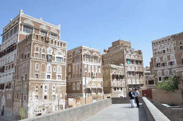 Jemen, Sanaa, Altstadt — Stockfoto