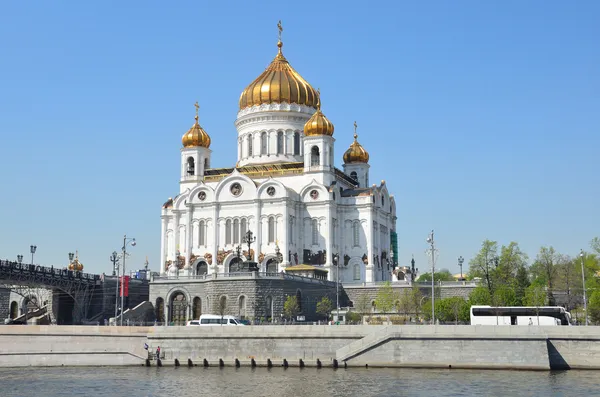 Catedral de Cristo Salvador em Moscou — Fotografia de Stock