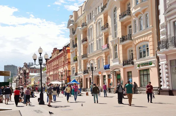 Moscú, calle Arbat — Foto de Stock