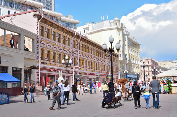 Moscow, Arbat street