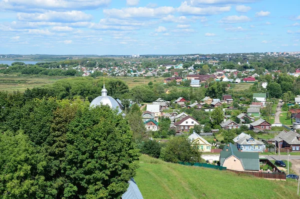 Panorama of Pereslavl Zalessky in summer — Stock Photo, Image