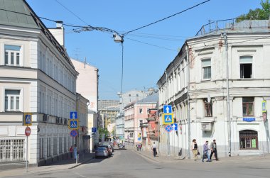 Moscow, Rusya Federasyonu. podkolokolny pereulok