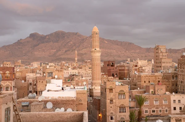 Yemen, Sana'a, old town — Stock Photo, Image
