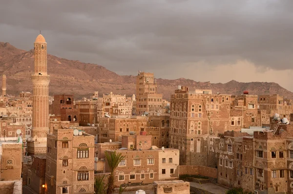 Yemen, Saná, ciudad vieja —  Fotos de Stock