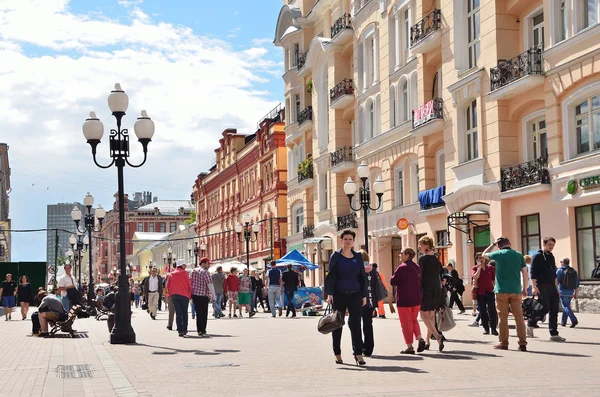 Moscú, calle Arbat — Foto de Stock