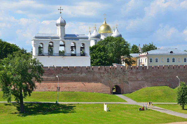 Kremlin in Novgorod, Russia — Stock Photo, Image