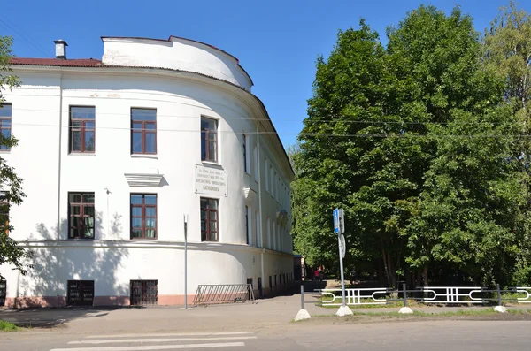 Vologda, Rusko, červenec, 13, 2014. Dům, ve kterém Konstantin Nikolajjevič Batjuškov žil a zemřel — Stock fotografie