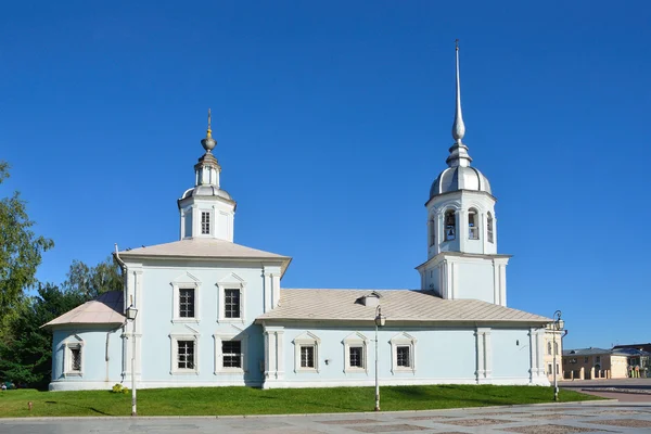 Iglesia de Alexander Nevsky en la plaza Kremlevskaya en Vologda, siglo 18 —  Fotos de Stock