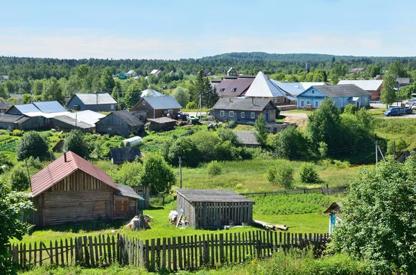Ferapontovo 마을, 볼로그다 지역, 러시아 — 스톡 사진