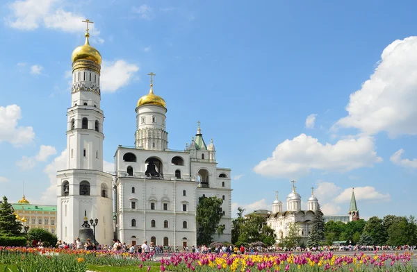 Kreml moskiewski, dzwon wieża Ivan Veliky — Zdjęcie stockowe
