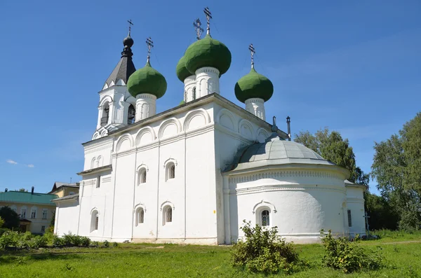 Vologda, Dormition av Moder Gud i Horne-Uspensky kloster kyrka — Stockfoto