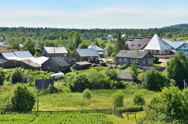 Ferapontovo village, Vologda region, Russia — Stock Photo, Image