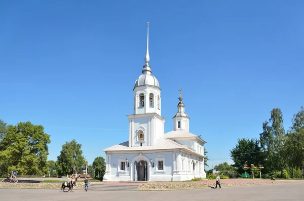 Igreja de Alexander Nevsky em Kremlevskaya square em Vologda, século 18 — Fotografia de Stock