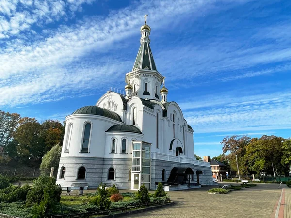 Church Holy Blessed Grand Duke Alexander Nevsky Kaliningrad — Stock Photo, Image