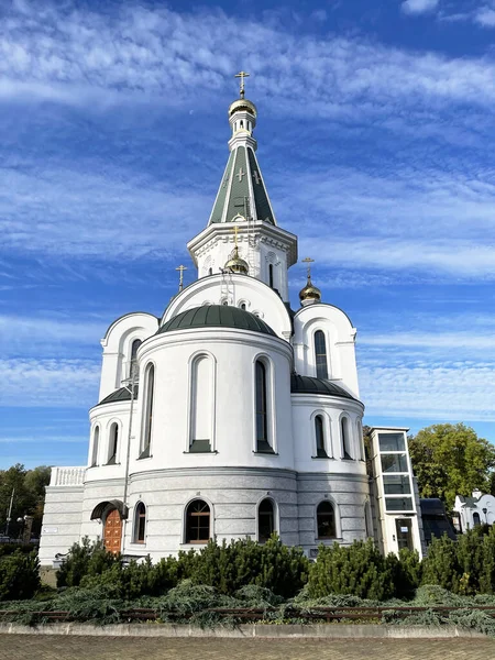 Kutsal Büyük Dük Kilisesi Alexander Nevsky Kaliningrad — Stok fotoğraf