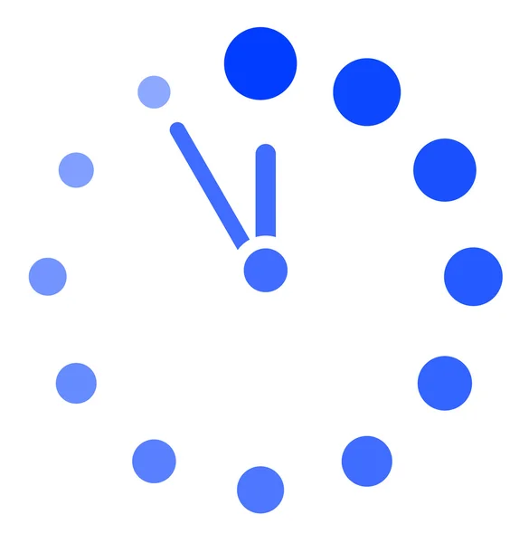 Icône de l'horloge vectorielle — Image vectorielle