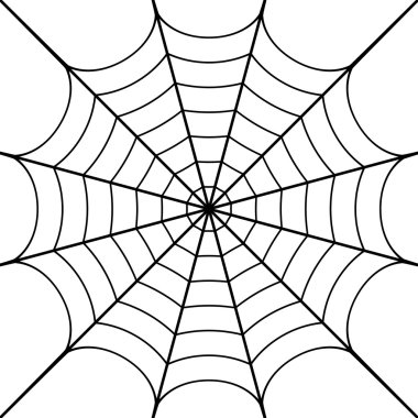 Vector illustration of cobweb clipart