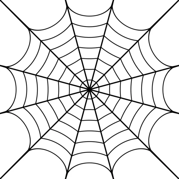 Ilustración vectorial de telaraña — Archivo Imágenes Vectoriales