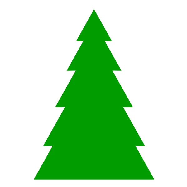 Vector illustration of fir tree background — Stock Vector