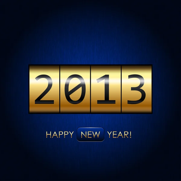 Digital "happy new year!" bakgrund — Stock vektor