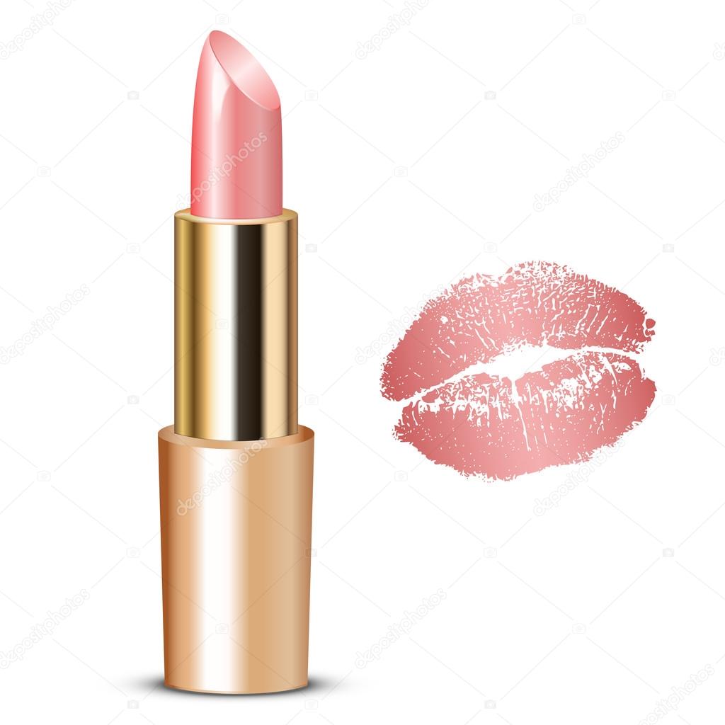 Vector illustration of lipstick