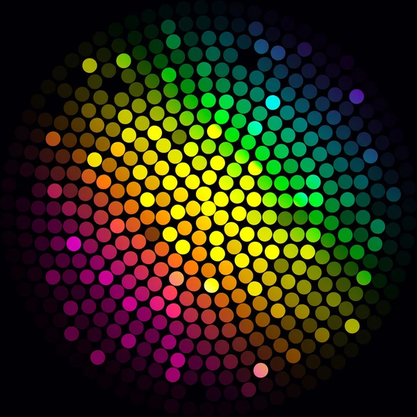 カラフルなライト - 抽象的な背景のベクトル — ストックベクタ