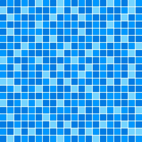 Vector blue tile wall — Stock Vector