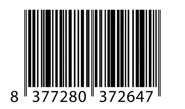 Vectorillustratie voor barcode — Stockvector