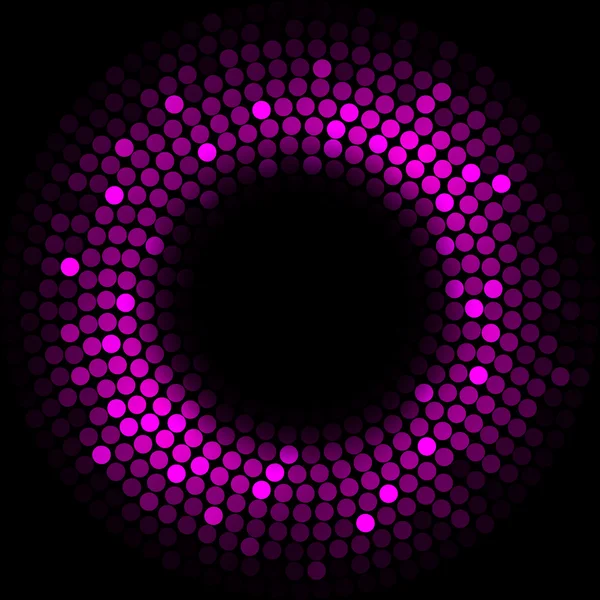 Purple lights - vector background — Stock Vector
