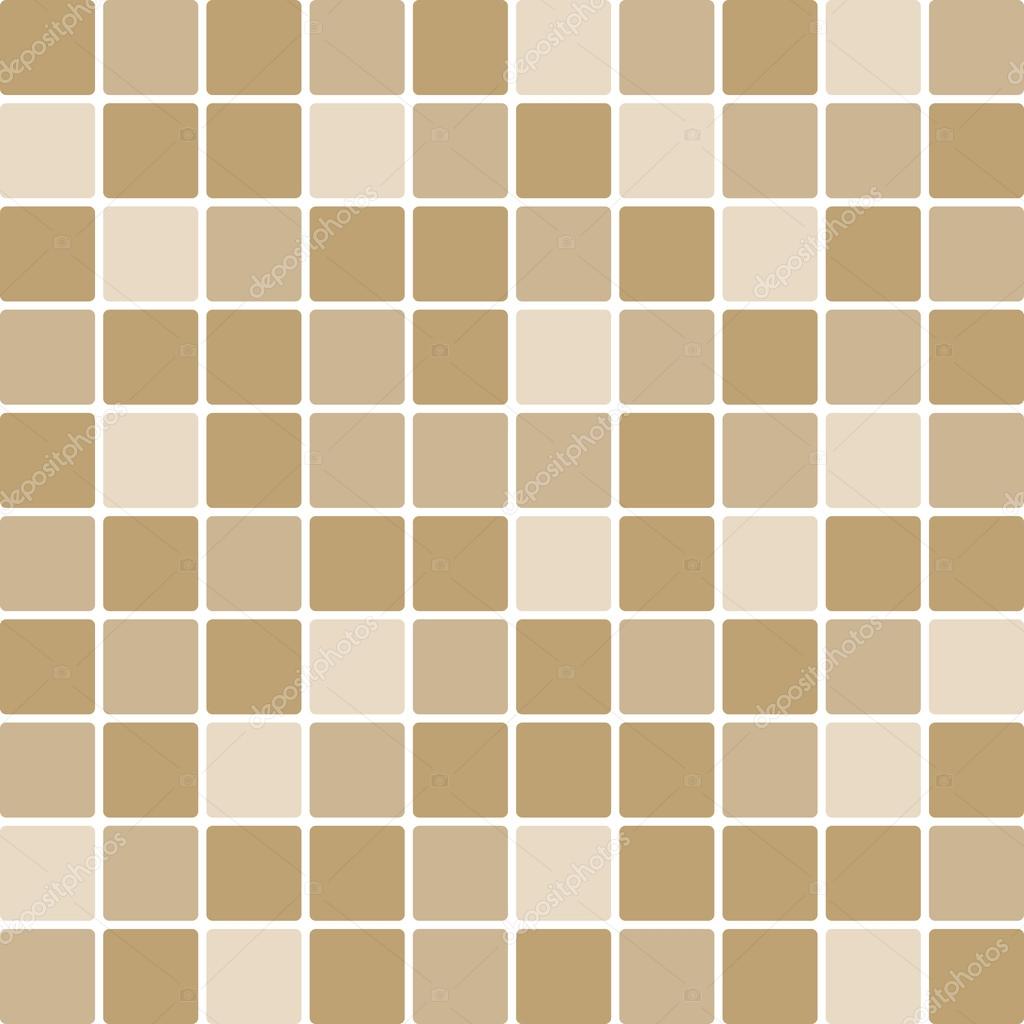 Vector brown tile wall