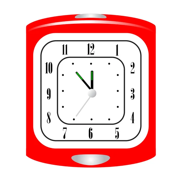 Ilustración vectorial del reloj despertador — Archivo Imágenes Vectoriales