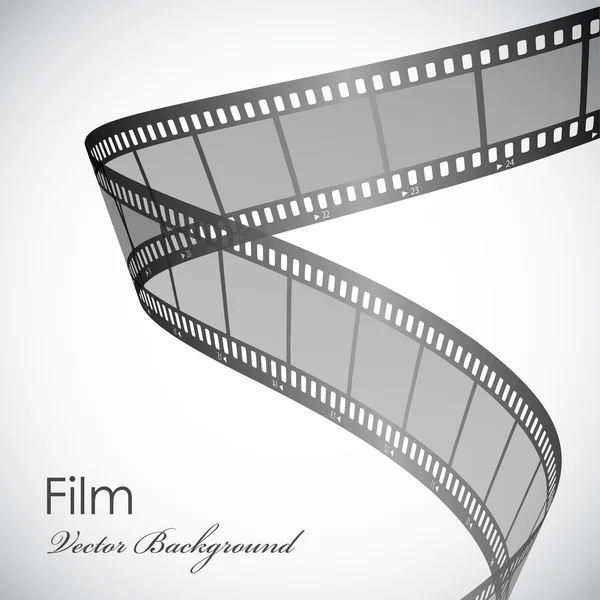 Vector achtergrond met Filmstrip — Stockvector