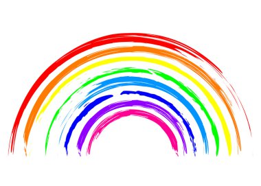 vektör gökkuşağı simgesi