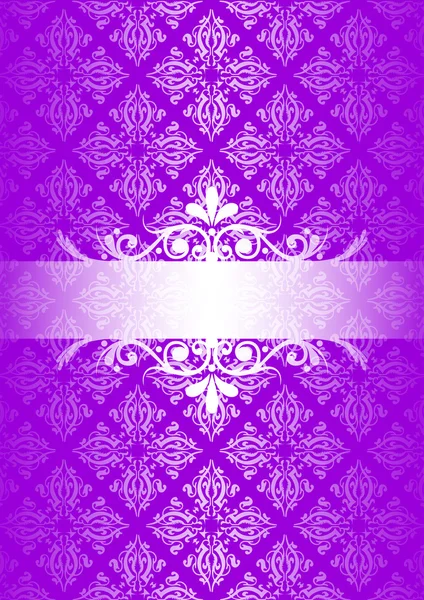 Vector purple antika arka plan — Stok Vektör