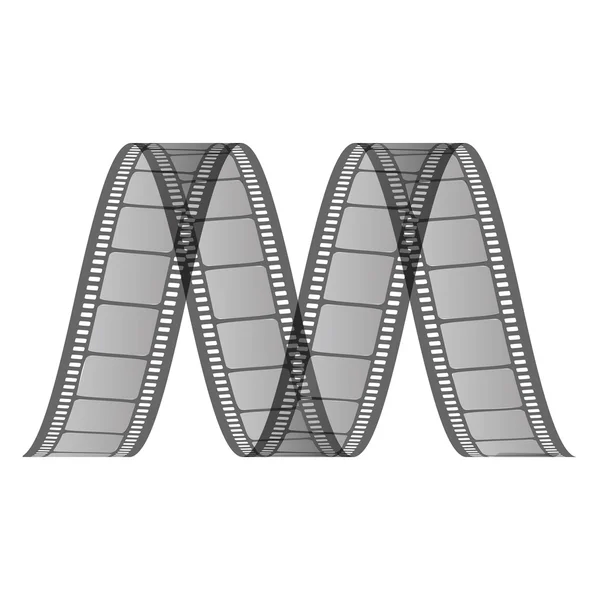 Vector M (película) de film — Archivo Imágenes Vectoriales