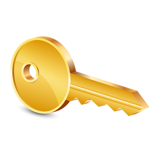 Векторная иллюстрация ключа
