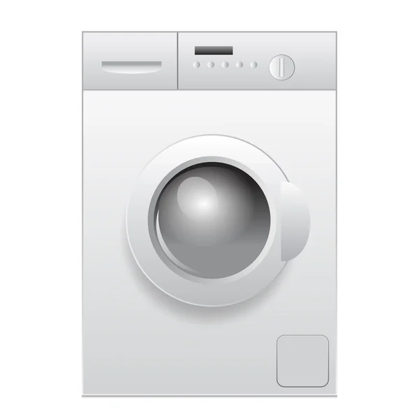 Vector illustration of washing machine — Stock Vector