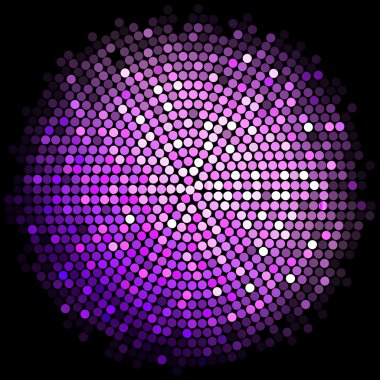 Vector purple disko ışıkları arka plan